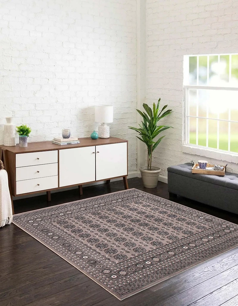 Tapis Tekke Oriental pour Salon, Salle à Manger, Chambre