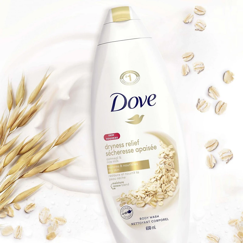 Dove Oatmeal & Rice Milk Body Wash