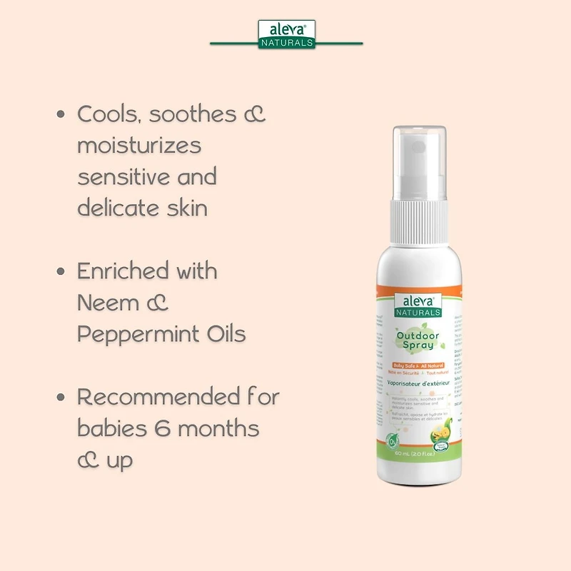 Aleva Naturals Outdoor Spray 60ml