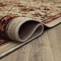Mohawk Home Radnor Cream Woven Polyester Area Rug