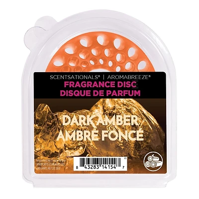 Disque de Parfum AromaBreeze ScentSationals - Ambre foncé Disc de parfum