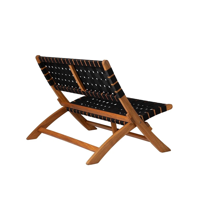 Patioflare Nylon Weave Folding Bench