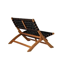 Patioflare Nylon Weave Folding Bench