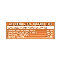 Ol' Roy with Chicken & Liver Loaf in Savoury Juices Wet Dog Food for Small Adult Dogs, 100 g Cup