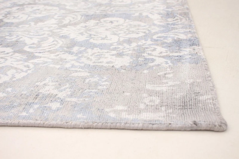 ECARPETGALLERY 5'0" x 7'11"  Transitional Galleria Hand Loomed Area Rug for Living Room, Dining Room and Bedroom in Grey