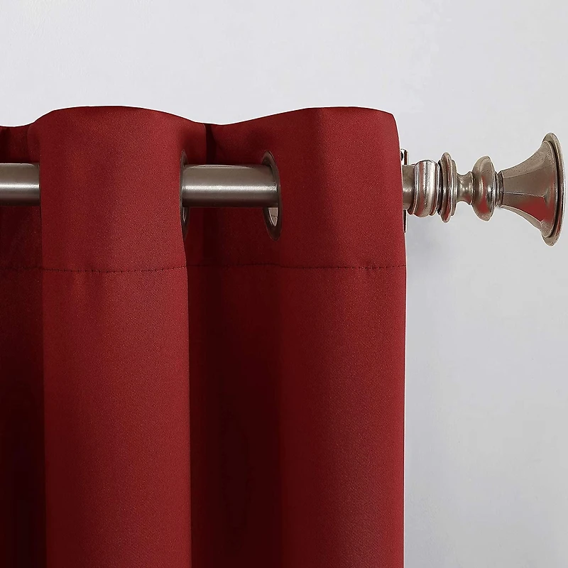 Sun Blocker Thermal Insulated 100% Blackout Grommet Curtain Panel