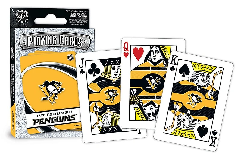 Masterpieces Puzzle Company Pittsburgh Penguins Playing Cards