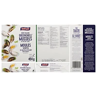 Talley's Moules Vertes De Nouvelle-Zélande, Demi-Coquille, Congelées, 454 g 454 g