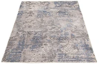 ECARPETGALLERY 4'11" x 7'11"  Contemporary Galleria Hand Loomed Area Rug for Living Room, Dining Room and Bedroom in Grey