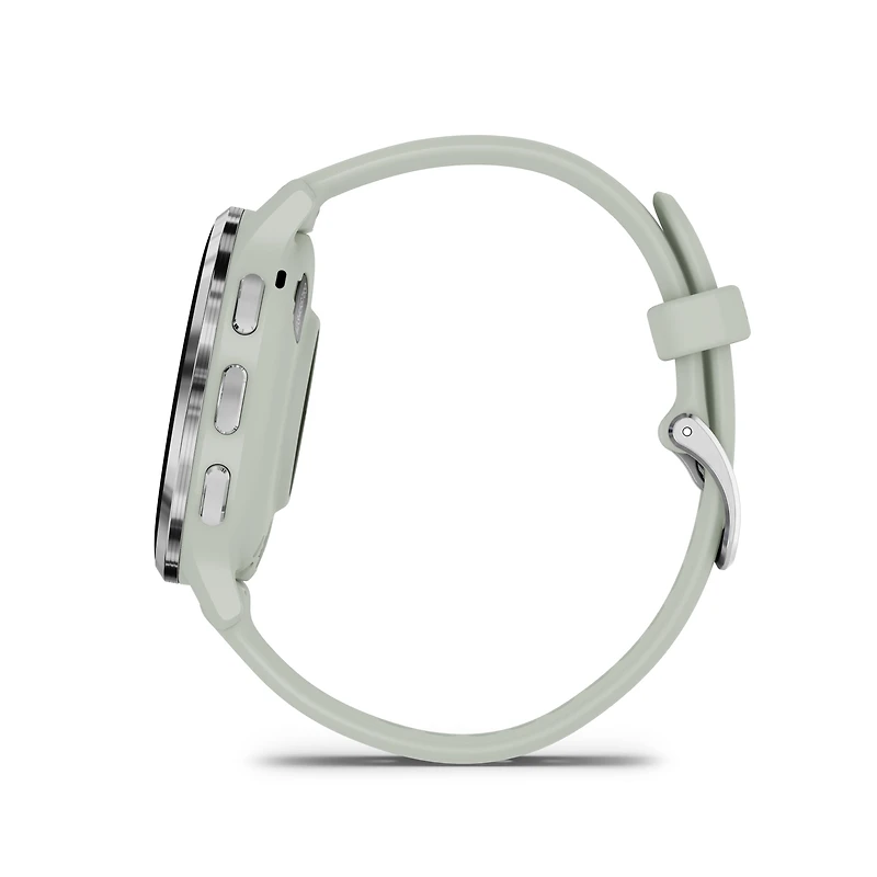Montre intelligente GPS et tracker d'activité Garmin Venu 3S - Gris sauge