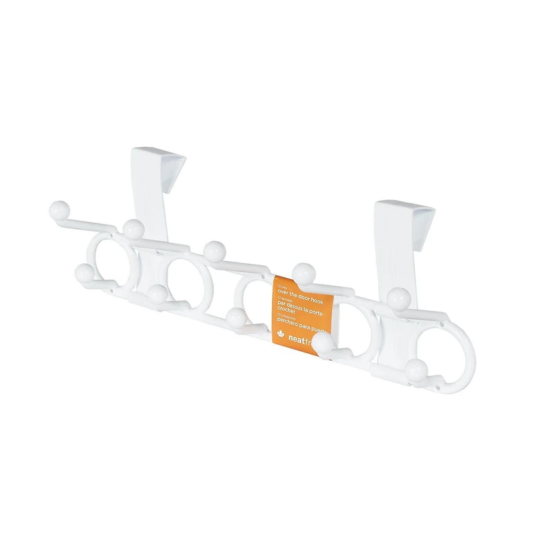 neatfreak!® Over the Door Non Slip Hook, 10-Hook