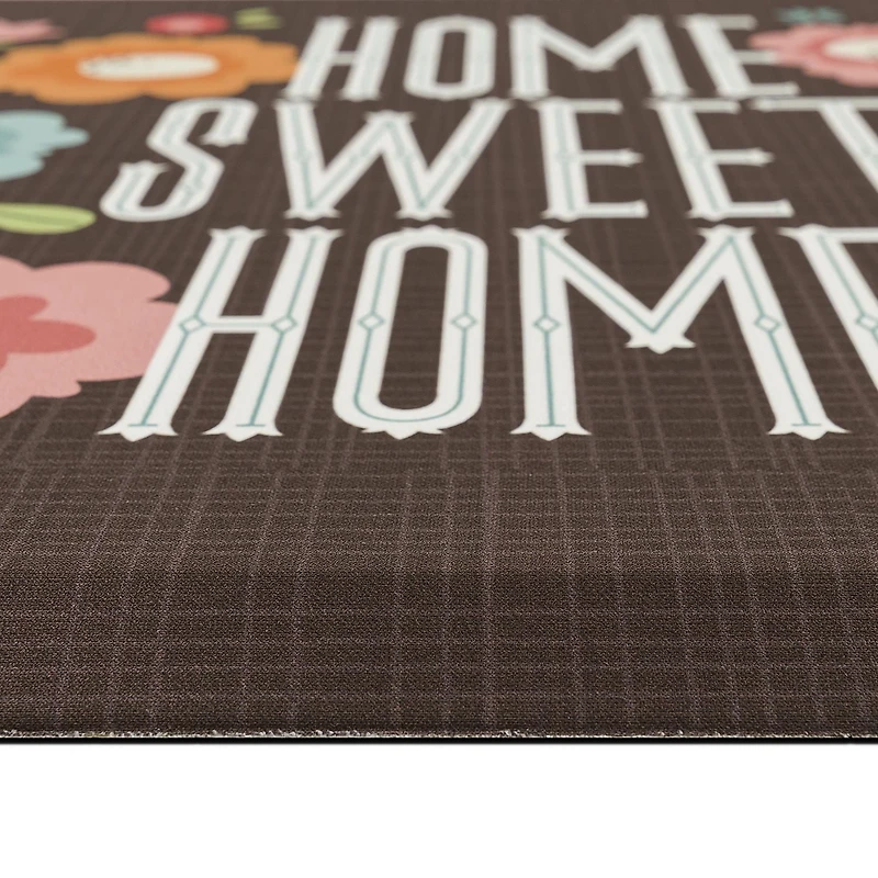 Mohawk Home - Tapis de cuisine multicolore de 45,7 cm × 76,2 cm (1 pi 6 po × 2 pi 6 po) Home Sweet Home