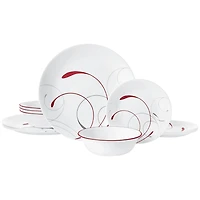 CORELLE SPLENDOR ROUND 12PC ENSEMBLE