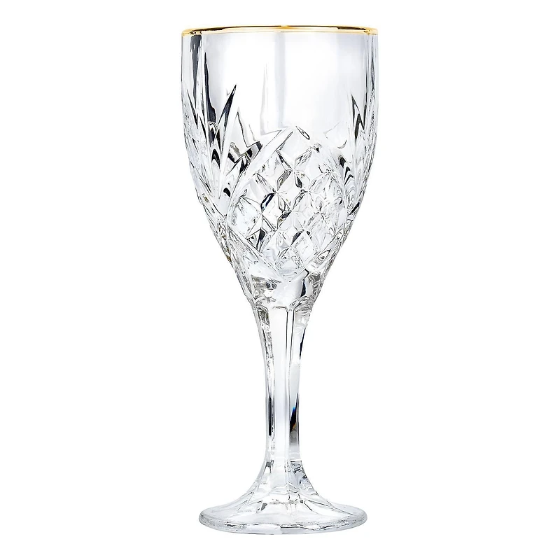 Verre à vin Ashford Or 300 ml, Lot de 4
