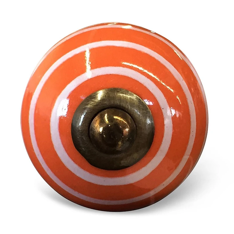 KNOB-IT VINTAGE HANDPAINTED CERAMIC KNOBS (8 Pack) K000001