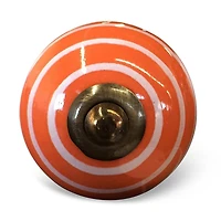 KNOB-IT VINTAGE HANDPAINTED CERAMIC KNOBS (8 Pack) K000001