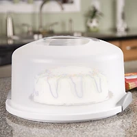 Sterilite White Cake Server