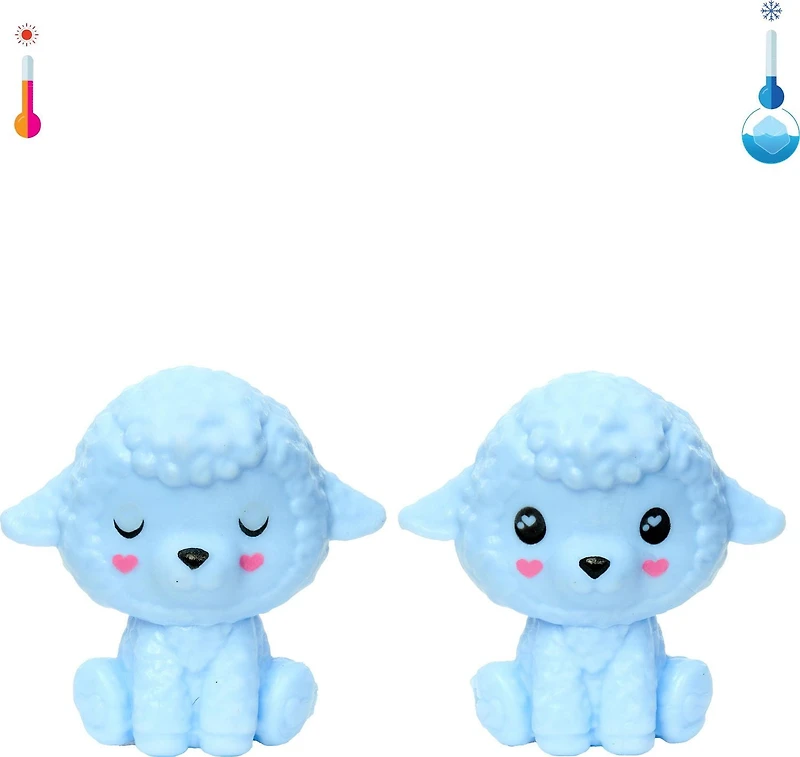 Barbie Cutie Reveal Cozy Cute Tees Series Chelsea Doll & Accessories, Plush Lamb, Blonde Small Doll