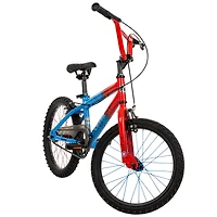 Vélo Spiderman de Huffy Marvel, 18 pouces pour garçons, rouge et bleu