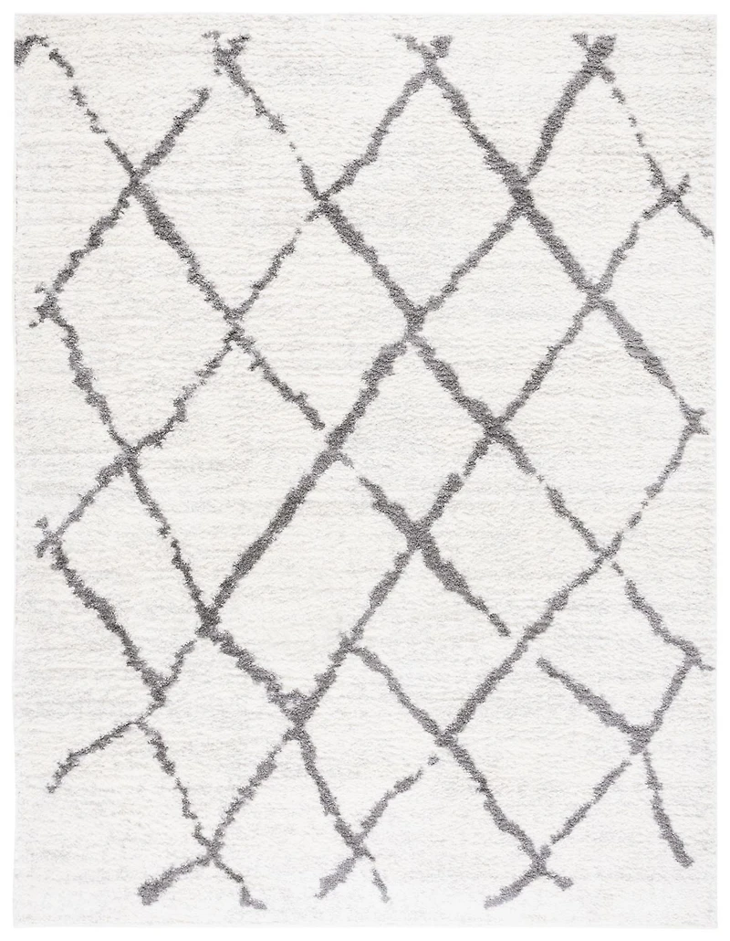 SAFAVIEH Berber Santana Tapis Géométrique Shag