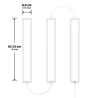 Stream Lumières LED Sous Armoire - Paquet de 3