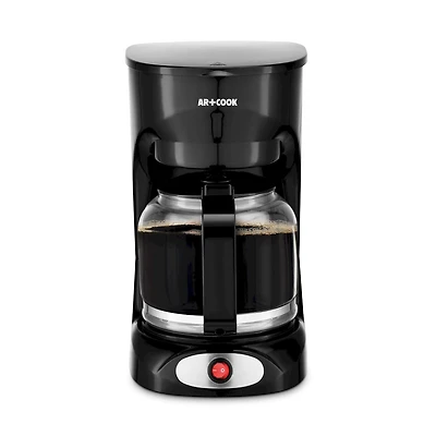 Cafetière Art+Cook 12 tasses, noir