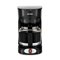 Cafetière Art+Cook 12 tasses, noir