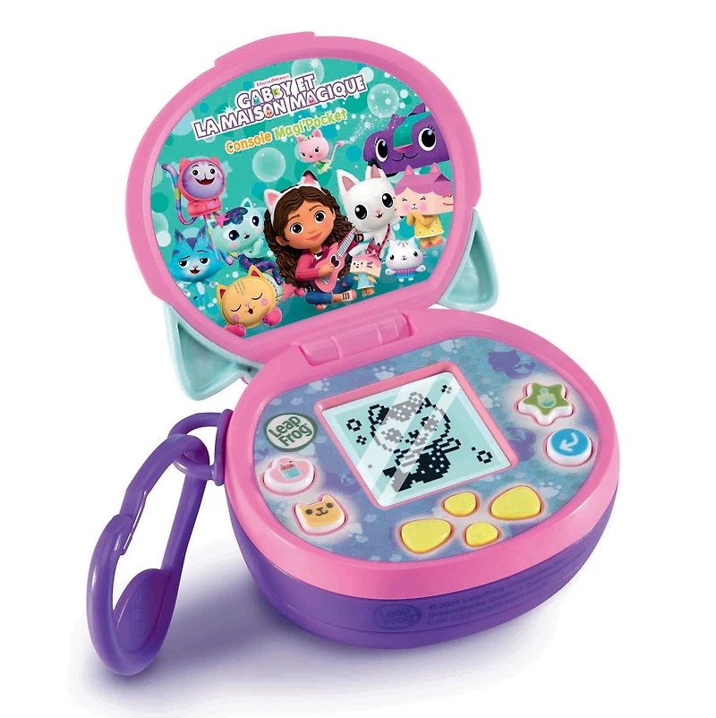 LeapFrog Gabby et la maison magique - Console Magi'Pocket avec 4 jeux - Version française