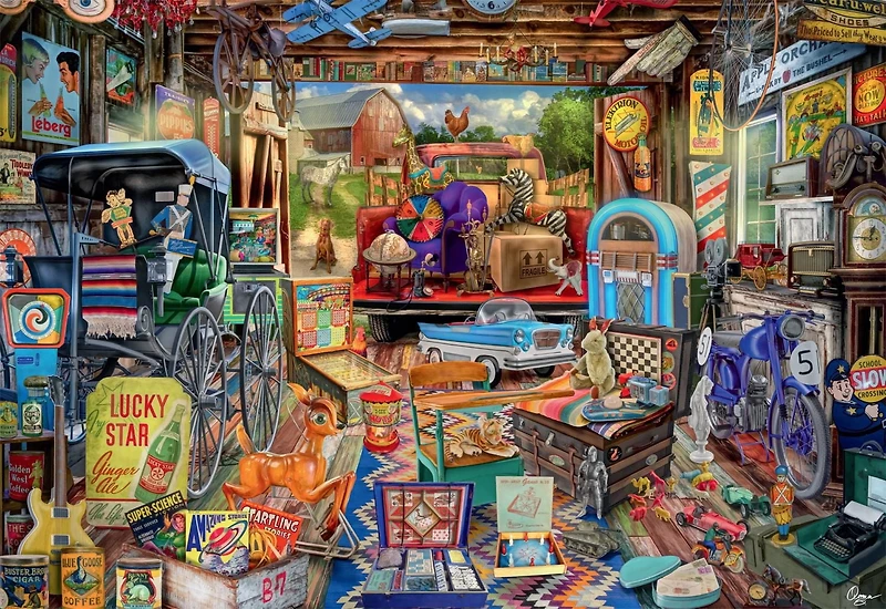 Buffalo Games - Le puzzle Aimee Stewart - Picker's Haul - en 2000 pièces