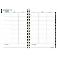 Five Star® Metallic Gold Accents Small Planner, Weekly/Monthly Planner