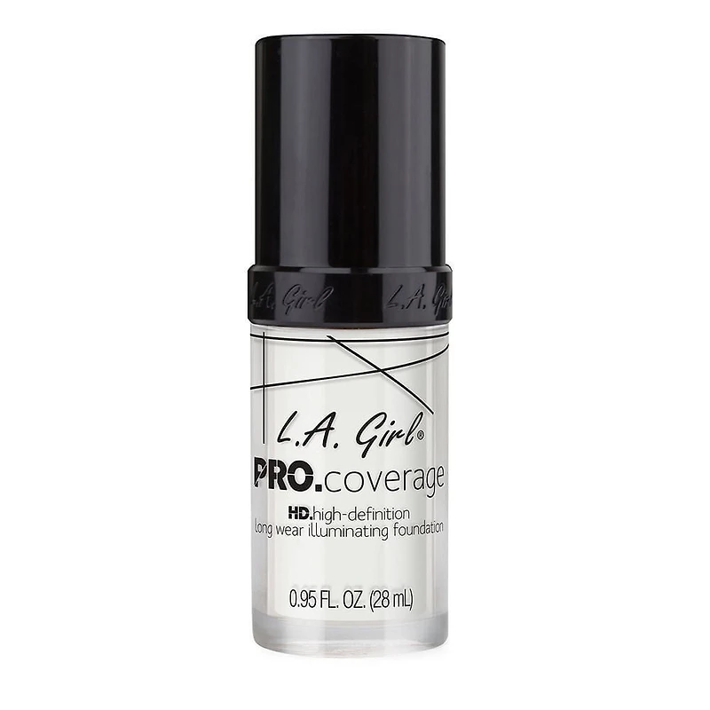 Fond de teint liquide HD Couvrance Totale Pro de LA Girl