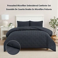 Mainstays 3-Piece Comforter Set, Greystone, Double Queen, Double Queen