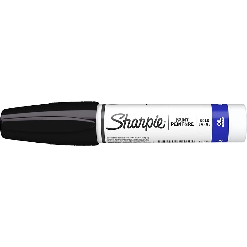 Marqueur de peinture à base d'huile Sharpie, point gras, noir 1 pièce