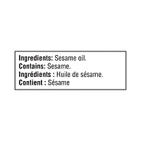 Great Value Pure Sesame Oil