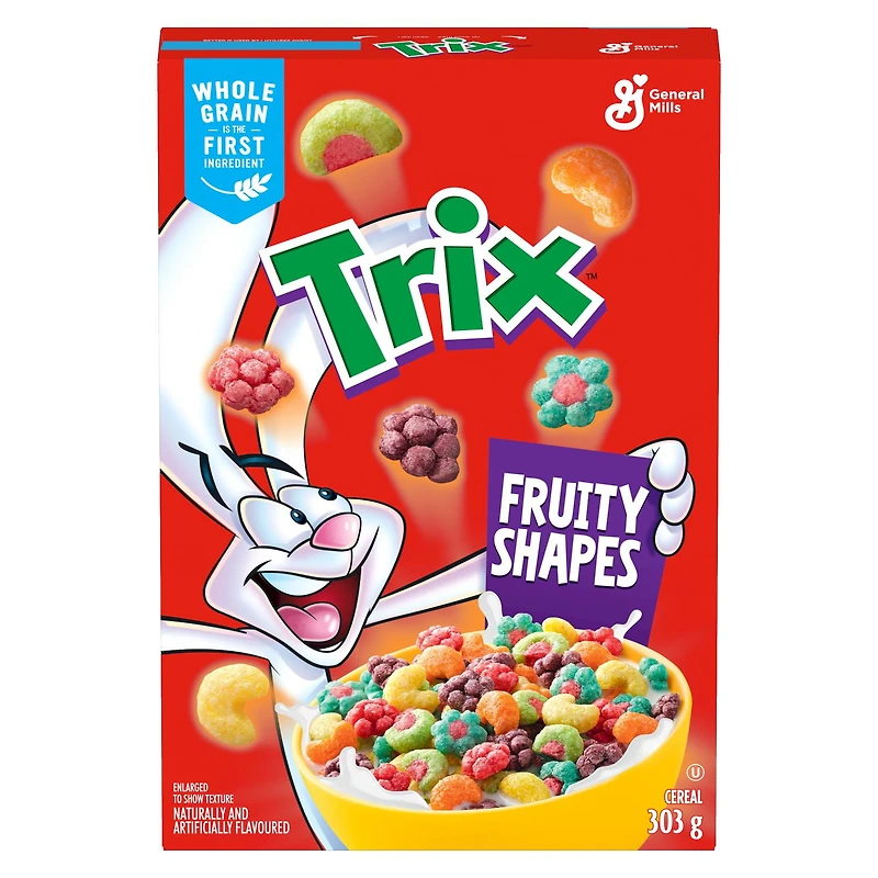 Trix Fruity Shapes Kids Breakfast Cereal, 303 g, 303 g