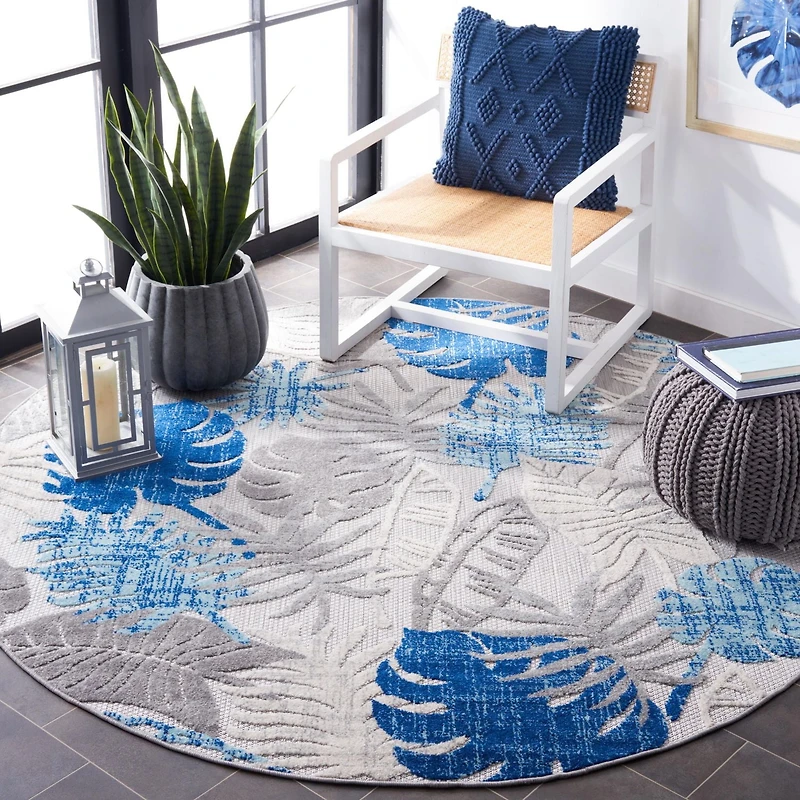 SAFAVIEH Cabana Kuzman Tapis Floral Extérieur