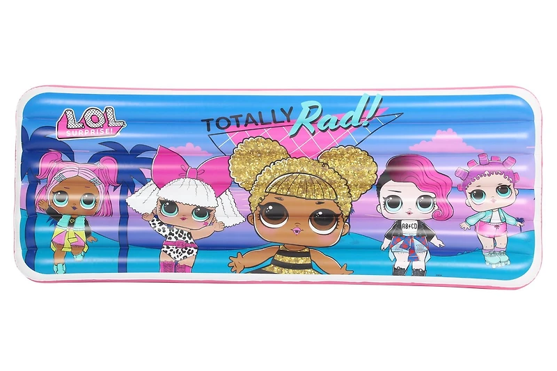 Living iQ - Inflatable Jr Twin Travel Kids Air Bed Mattress - L.O.L. Surprise! Bed