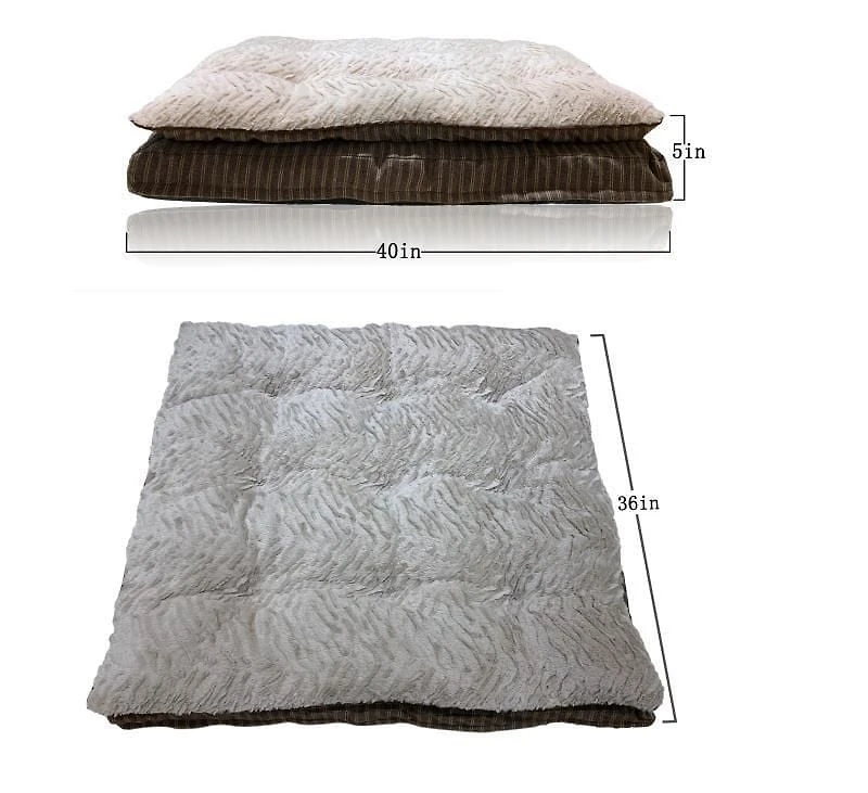 Petspaces Khaki Dog Bed