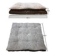 Petspaces Khaki Dog Bed