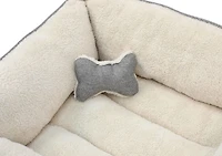 Vibrant Life Medium Cuddler Dog Bed with Toy