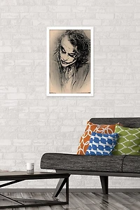 DC Comics Movie - The Dark Knight - The Joker - Sketch Wall Poster, 14.725" x 22.375"