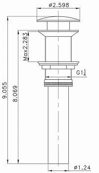 American Imaginations -in. W Above Counter White Bathroom Vessel Sink Set For 1 Hole Left Faucet AI