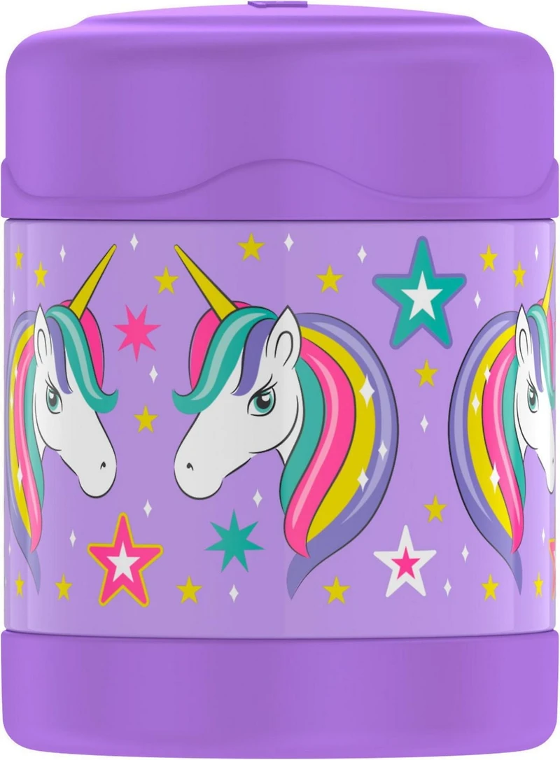 Thermos Funtainer Vacuum Insulated 10 Oz Food Jar, Unicorn