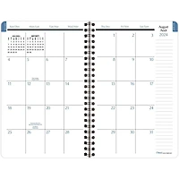 Mead Upper Class Blue Small Planner, Planner