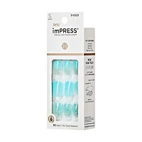 KISS ImPRESS Press-On - 30 faux ongles, courts Ongles à coller.