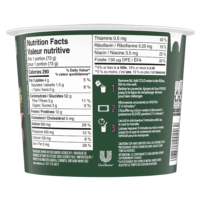 Knorr KNR Roasted Garlic Pasta CP 8p Bases/Bouillons Roasted Garlic Pasta Cup 73 GR, TBD