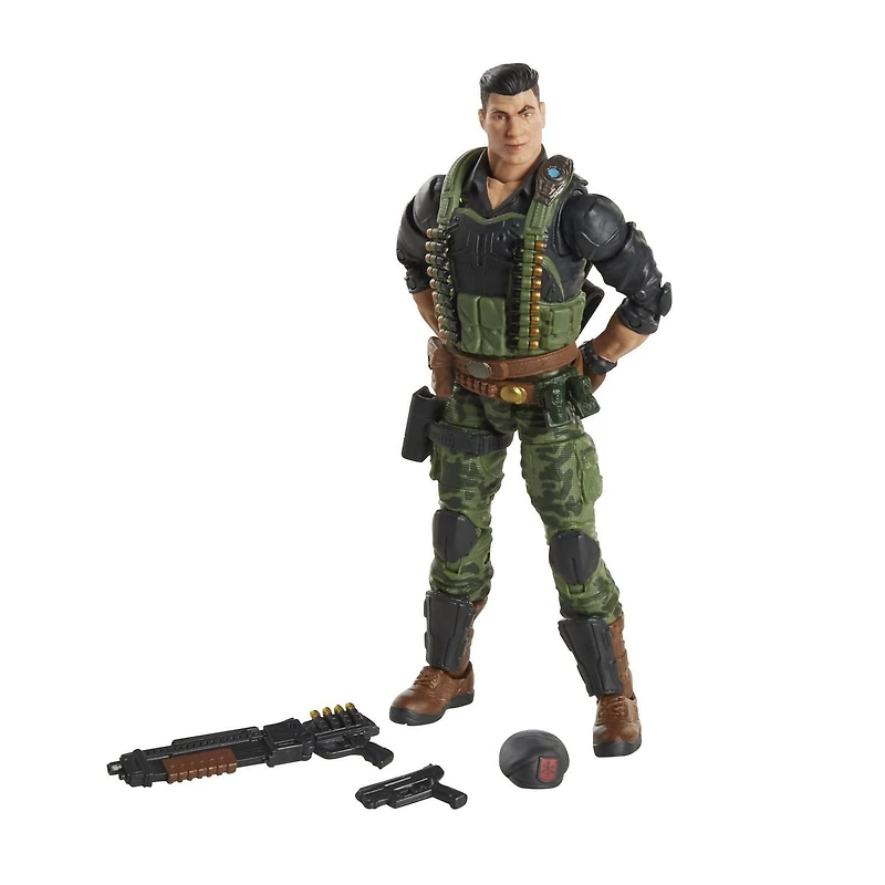 G.I. Joe Classified Series Flint Action Figure 26 Collectible Premium Toy with Multiple Accessories 6-Inch Scale with Custom Package Art
