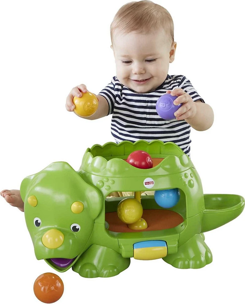 Jouet Dino Rigolo de double rebondissement de Fisher-Price