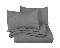 3 Pieces Hartford Pintuck Comforter Set