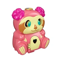 Coffret Transformable Paresseux de Polly Pocket, Se Retourne pour une Double Surface de Jeu